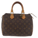 LOUIS VUITTON Monogram Speedy 25 Hand Bag M41528 LV Auth 180292A-13