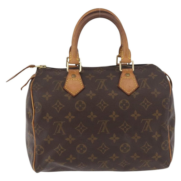 LOUIS VUITTON Monogram Speedy 25 Hand Bag M41528 LV Auth 180292A