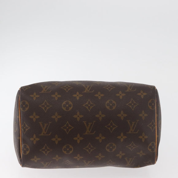 LOUIS VUITTON Monogram Speedy 25 Hand Bag M41528 LV Auth 180292A