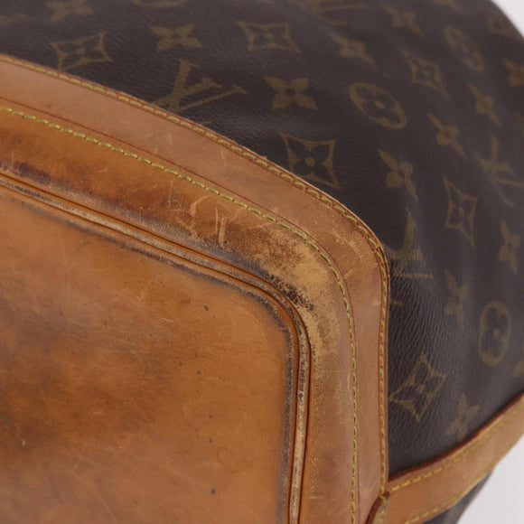 LOUIS VUITTON Monogram Noe Schultertasche M42224 LV Auth 180293