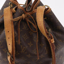 LOUIS VUITTON Monogram Noe Schultertasche M42224 LV Auth 180293-10