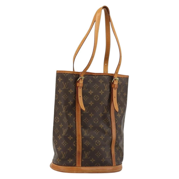 LOUIS VUITTON Monogram Bucket GM Schoudertas M42236 LV Auth 180294