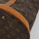 LOUIS VUITTON Monogram Bucket GM Schoudertas M42236 LV Auth 180294-9