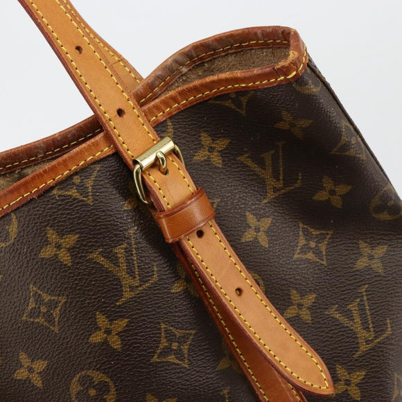 LOUIS VUITTON Monogram Bucket GM Schoudertas M42236 LV Auth 180294