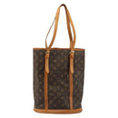 LOUIS VUITTON Monogram Bucket GM Schoudertas M42236 LV Auth 180294-13