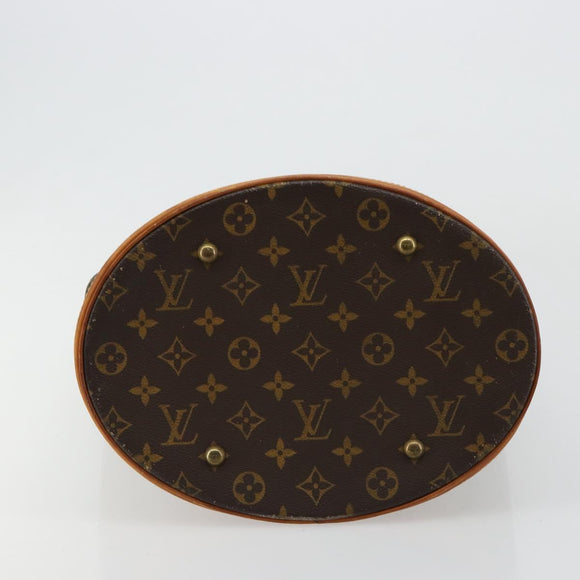 LOUIS VUITTON Monogram Bucket GM Schoudertas M42236 LV Auth 180294
