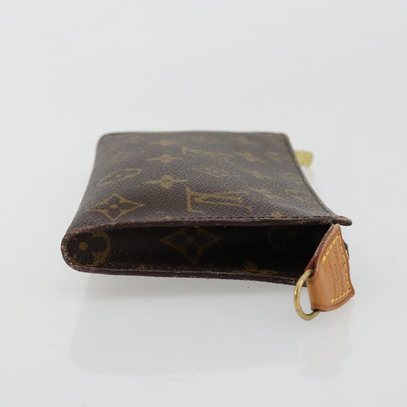 LOUIS VUITTON Monogram Bucket GM Accessory Pouch LV Auth 180295