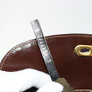 FENDI Zucca Canvas Handtas Zwart Bruin Auth 180302A-12