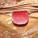 GUCCI Bamboo Shoulder Bag Leather 2way Red Gold 001 1638 Auth 180304-19