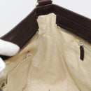 GUCCI GG Canvas Sukey Shoulder Bag Beige Gold 296834 Auth 180306-19