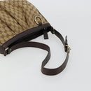 GUCCI GG Canvas Sukey Shoulder Bag Beige Gold 296834 Auth 180306-7