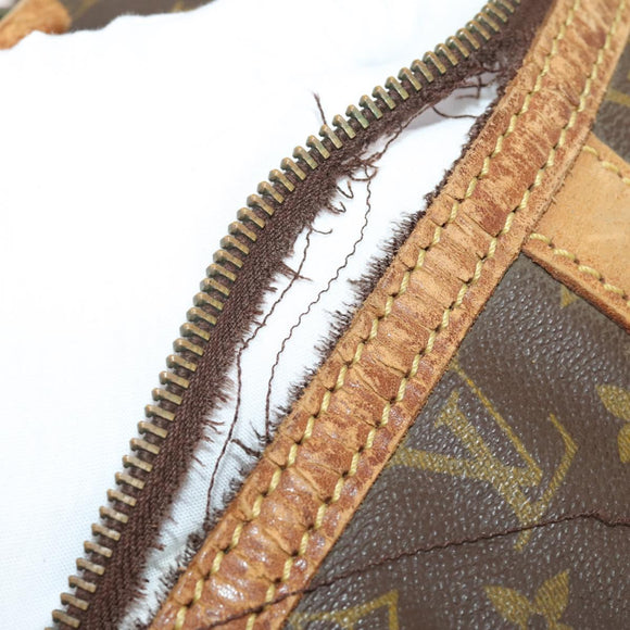 LOUIS VUITTON Monogram Sac Souple 45 Boston Tasche M41624 LV Auth 180309