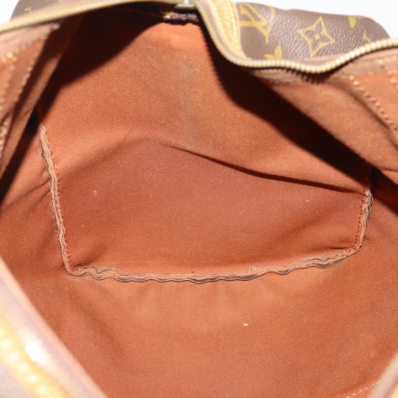 LOUIS VUITTON Monogram Sac Souple 45 Boston Tasche M41624 LV Auth 180309