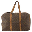 LOUIS VUITTON Monogram Sac Souple 45 Boston Tasche M41624 LV Auth 180309-13