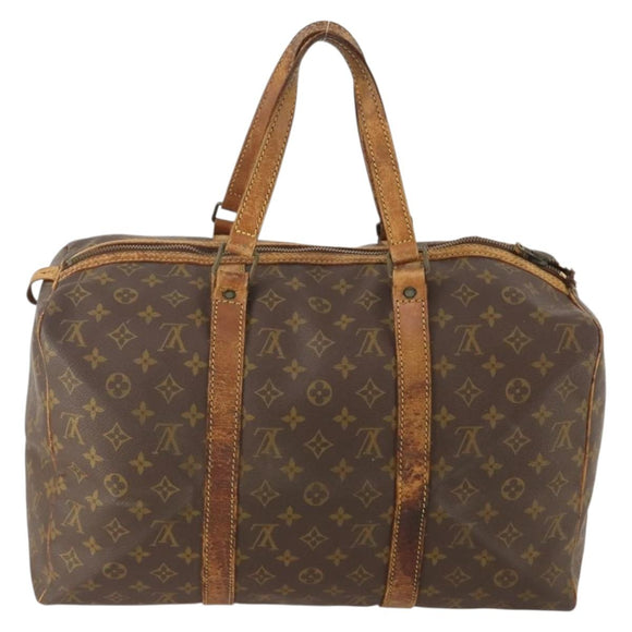 LOUIS VUITTON Monogram Sac Souple 45 Boston Tasche M41624 LV Auth 180309