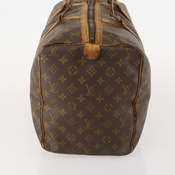 LOUIS VUITTON Monogram Sac Souple 45 Boston Tasche M41624 LV Auth 180309