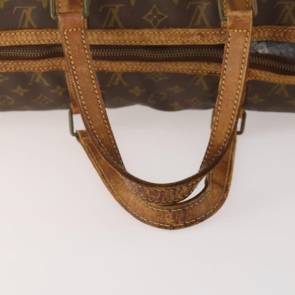 LOUIS VUITTON Monogram Sac Souple 45 Boston Tasche M41624 LV Auth 180309