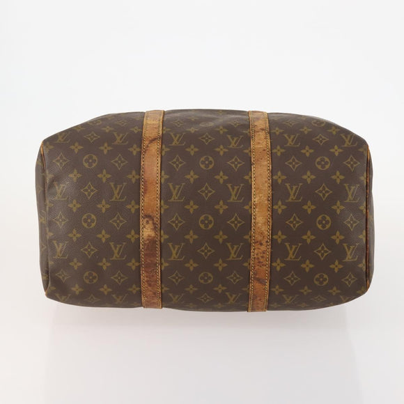 LOUIS VUITTON Monogram Sac Souple 45 Boston Tasche M41624 LV Auth 180309