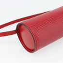 LOUIS VUITTON Epi Soufflot Pouch Accessory Pouch Red LV Auth 180314-16