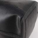 LOUIS VUITTON Epi Keepall 55 Boston Bag Noir Black M42952 LV Auth 180315A-14