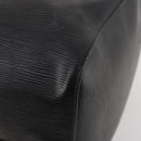 LOUIS VUITTON Epi Keepall 55 Boston Bag Noir Black M42952 LV Auth 180315A-16