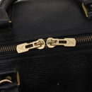 LOUIS VUITTON Epi Keepall 55 Boston Bag Noir Black M42952 LV Auth 180315A-19