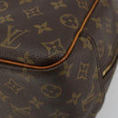 LOUIS VUITTON Monogram Deauville Hand Bag M47270 LV Auth 180317-14