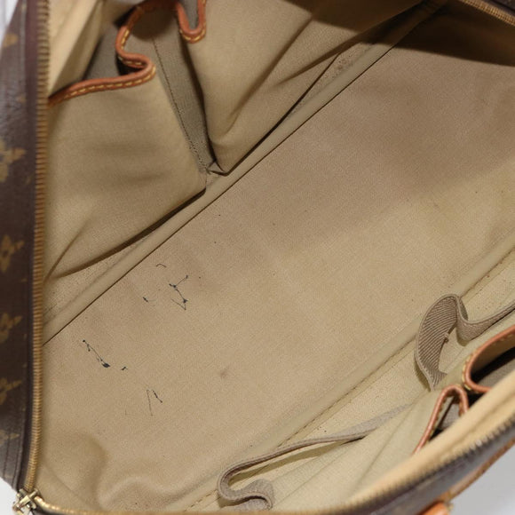LOUIS VUITTON Monogram Deauville Hand Bag M47270 LV Auth 180317