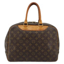 LOUIS VUITTON Monogram Deauville Hand Bag M47270 LV Auth 180317-2