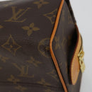 LOUIS VUITTON Monogram Trousse Patte Pression Cosmetic Pouch M47636 Auth 180318-15
