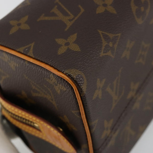 LOUIS VUITTON Monogram Trousse Patte Pression Cosmetic Pouch M47636 Auth 180318