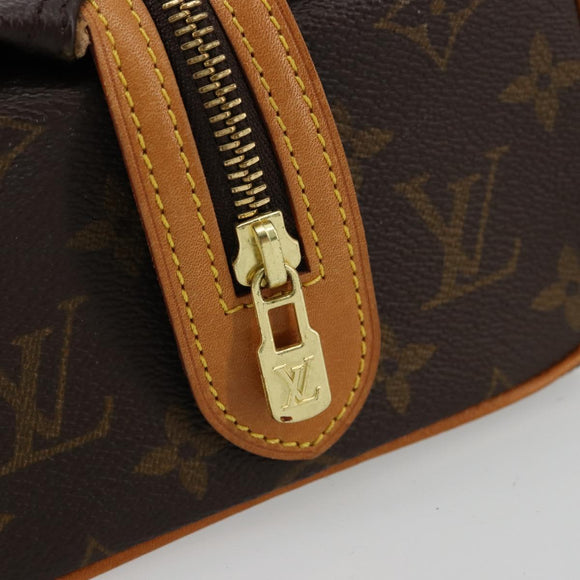 LOUIS VUITTON Monogram Trousse Patte Pression Cosmetic Pouch M47636 Auth 180318