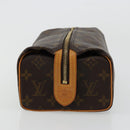 LOUIS VUITTON Monogram Trousse Patte Pression Cosmetic Pouch M47636 Auth 180318-3