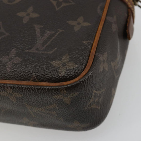 LOUIS VUITTON Monogram Compiegne 23 Clutch Bag M51847 LV Auth 180323