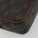 LOUIS VUITTON Monogram Compiegne 23 Clutch Bag M51847 LV Auth 180323-16