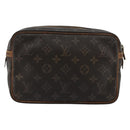 LOUIS VUITTON Monogram Compiegne 23 Clutch Bag M51847 LV Auth 180323-2