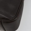 GUCCI Bamboo Shoulder Bag Leather 2way Brown Gold 001 1638 Auth 180326-14