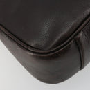 GUCCI Bamboo Shoulder Bag Leather 2way Brown Gold 001 1638 Auth 180326-15