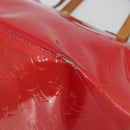 LOUIS VUITTON Monogram Vernis Bellevue PM Hand Bag Rose Pop M93669 Auth 180332-9