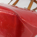 LOUIS VUITTON Monogram Vernis Bellevue PM Hand Bag Rose Pop M93669 Auth 180332-15