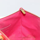 LOUIS VUITTON Monogram Vernis Bellevue PM Hand Bag Rose Pop M93669 Auth 180332-20