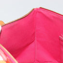 LOUIS VUITTON Monogram Vernis Bellevue PM Hand Bag Rose Pop M93669 Auth 180332-21