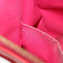 LOUIS VUITTON Monogram Vernis Bellevue PM Hand Bag Rose Pop M93669 Auth 180332-12