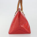 LOUIS VUITTON Monogram Vernis Bellevue PM Hand Bag Rose Pop M93669 Auth 180332-3