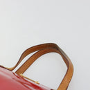 LOUIS VUITTON Monogram Vernis Bellevue PM Hand Bag Rose Pop M93669 Auth 180332-8