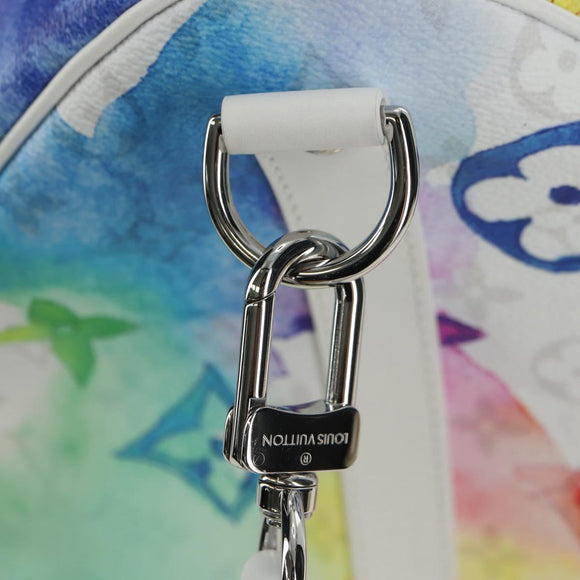 LOUIS VUITTON Watercolor Keepall Bandouliere 50 Bag M45758 LV Auth 180337SAM