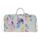 LOUIS VUITTON Watercolor Keepall Bandouliere 50 Bag M45758 LV Auth 180337SAM-13