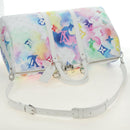 LOUIS VUITTON Watercolor Keepall Bandouliere 50 Bag M45758 LV Auth 180337SAM-8