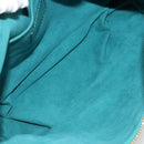 LOUIS VUITTON Bonbon Richard Prince Pochette Bag Green M95748 LV Auth 180342A-12