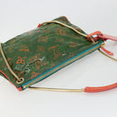LOUIS VUITTON Bonbon Richard Prince Pochette Bag Green M95748 LV Auth 180342A-6